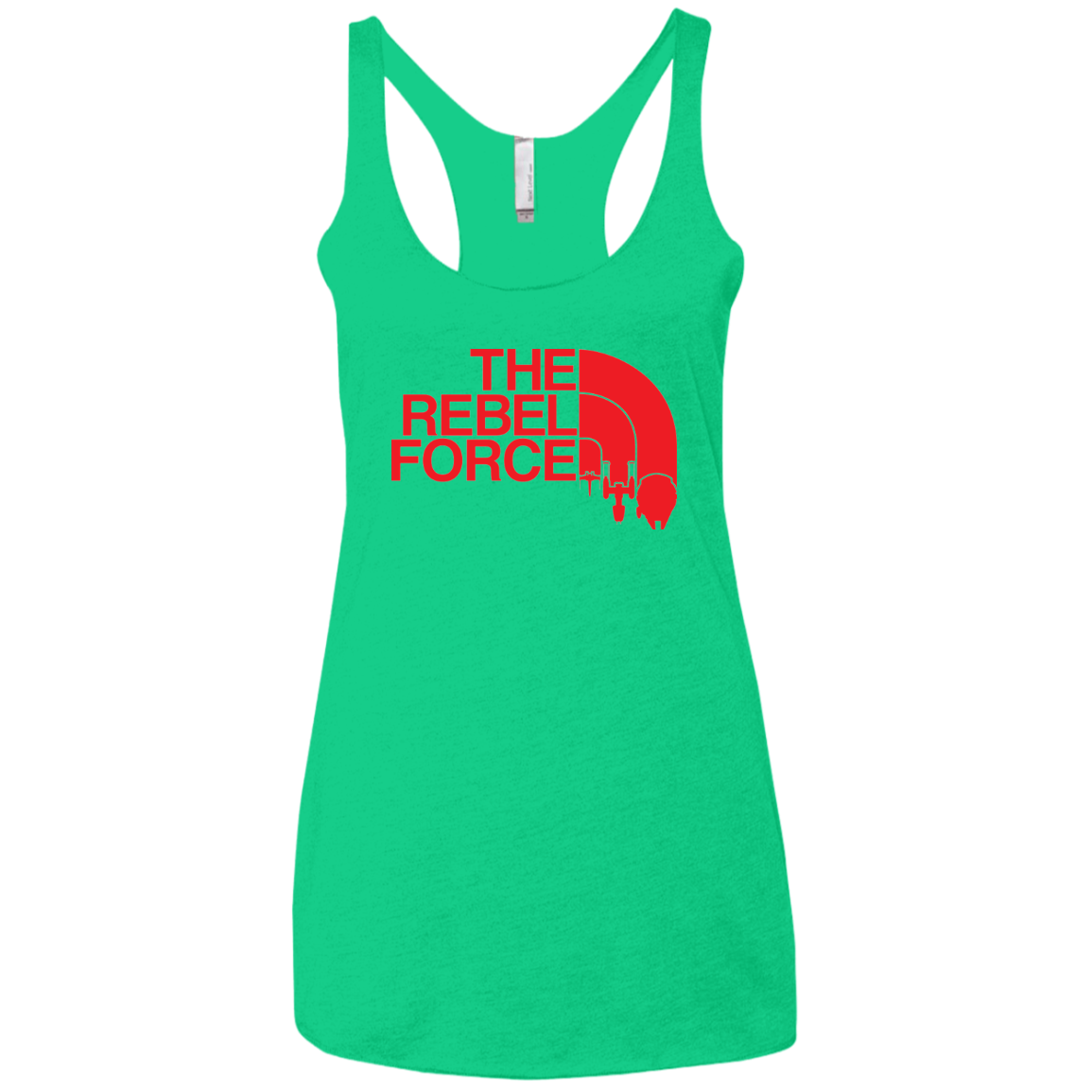 The Rebel Force 2 Women's Triblend Racerback Tank