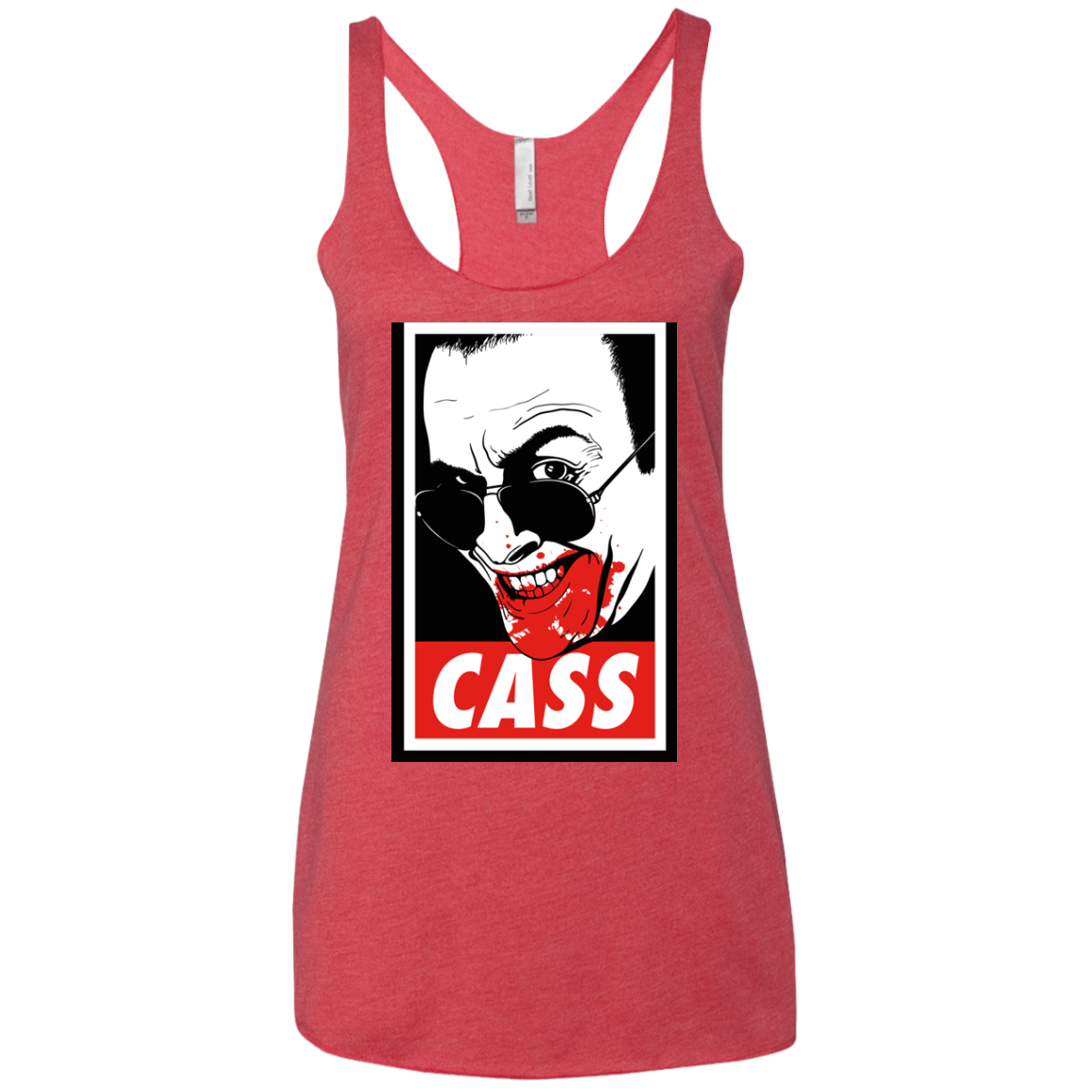 CASS Women's Triblend Racerback Tank