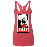 CASS Women's Triblend Racerback Tank