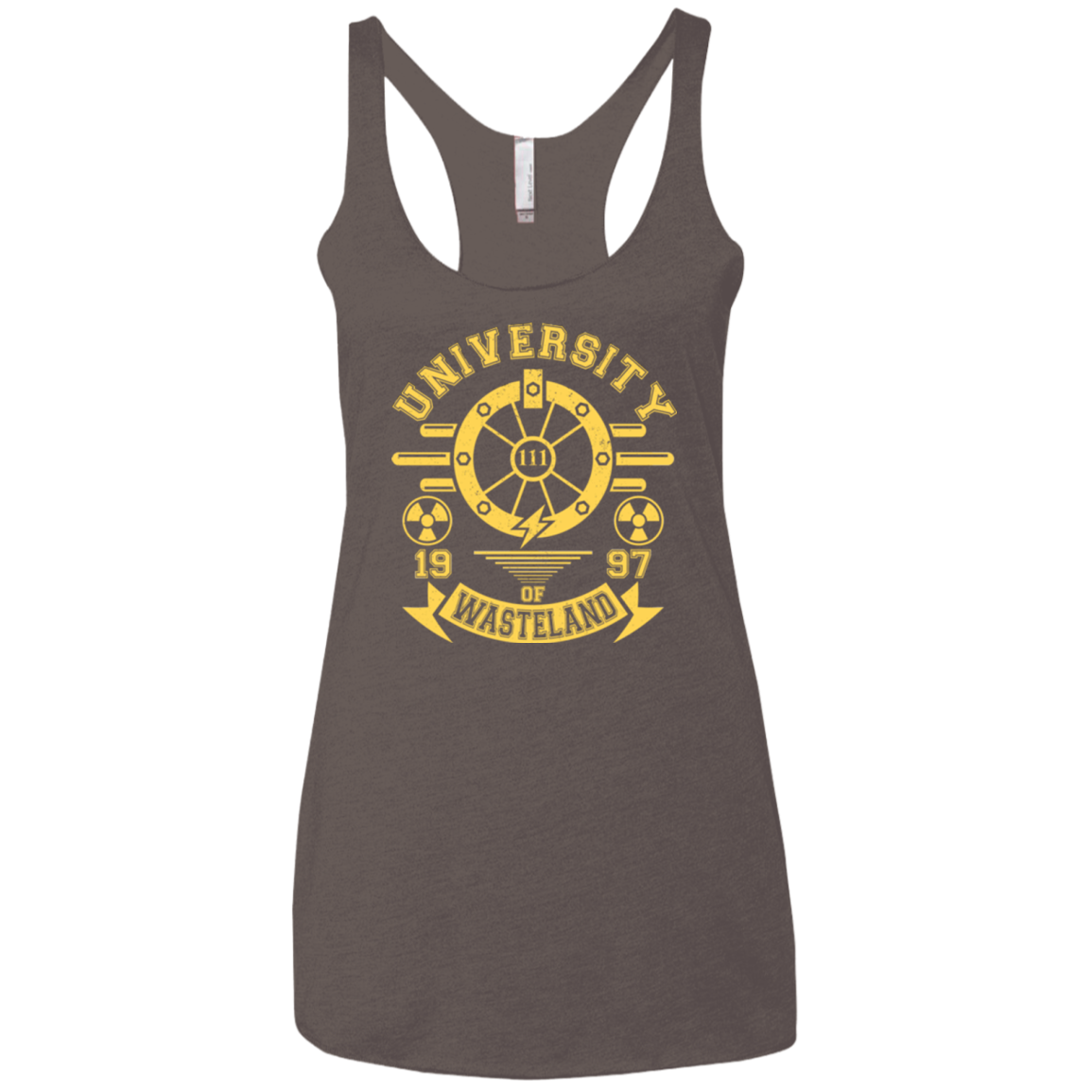 University of Wasteland Women's Triblend Racerback Tank