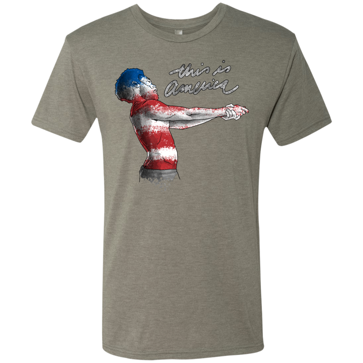 America Men's Triblend T-Shirt