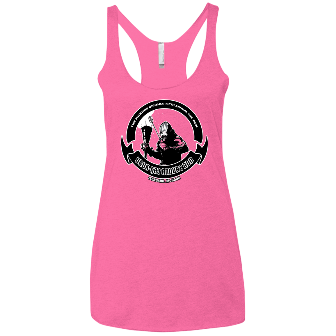 Uruk Hai Annual Run Women's Triblend Racerback Tank