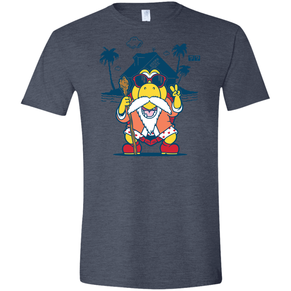 TURTLE HERMIT Men's Semi-Fitted Softstyle