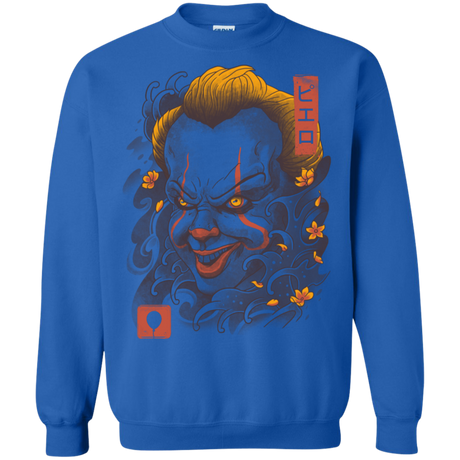 Oni Clown Mask Crewneck Sweatshirt