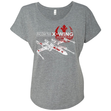 T-65 X-Wing Triblend Dolman Sleeve