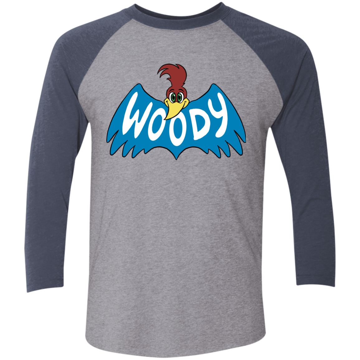 Woodpecker Men's Triblend 3/4 Sleeve