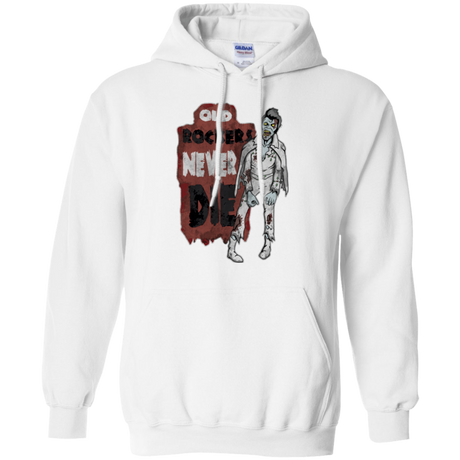 Old Rockers Never Die Pullover Hoodie