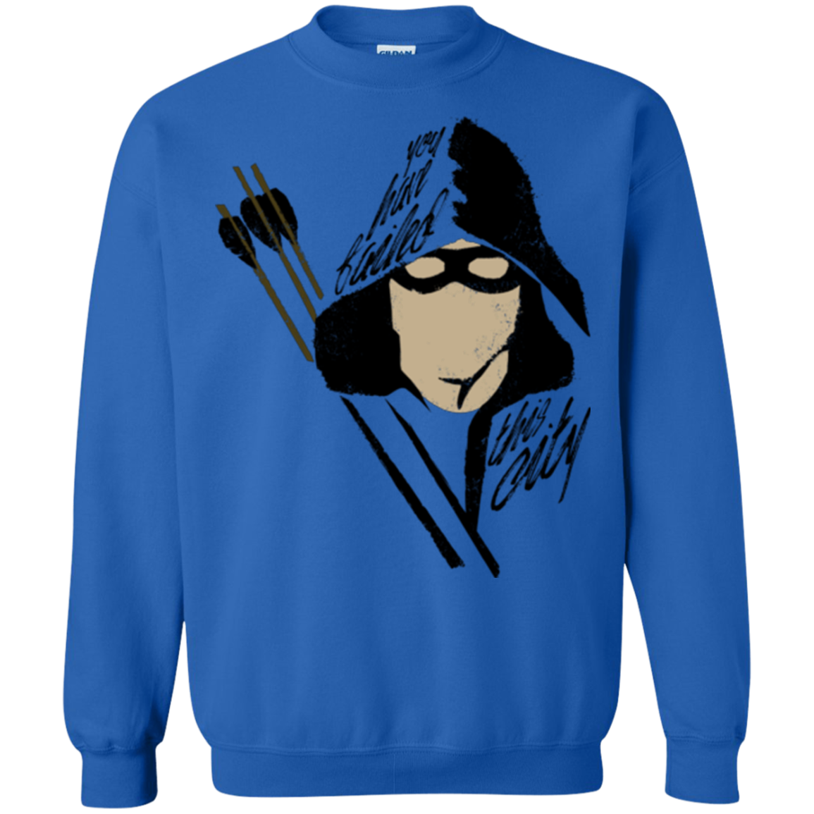 Green Archer Crewneck Sweatshirt