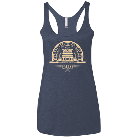 Who Villains Daleks Women's Triblend Racerback Tank