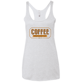 Coffee For Lazy People Women's Triblend Racerback Tank