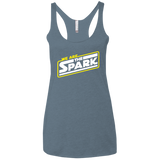 The Spark Women's Triblend Racerback Tank