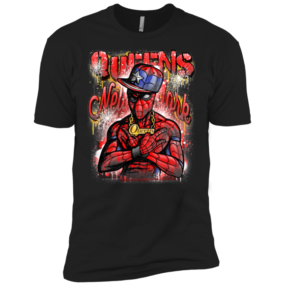 Spidey Queens Men's Premium T-Shirt