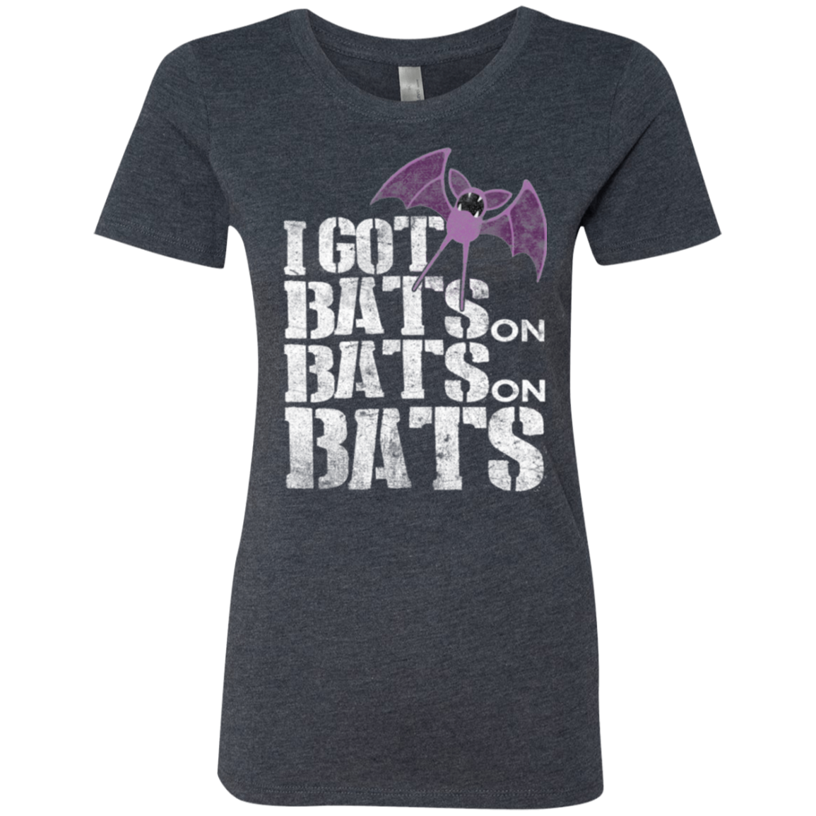 Bats on Bats on Bats Women's Triblend T-Shirt