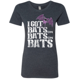 Bats on Bats on Bats Women's Triblend T-Shirt