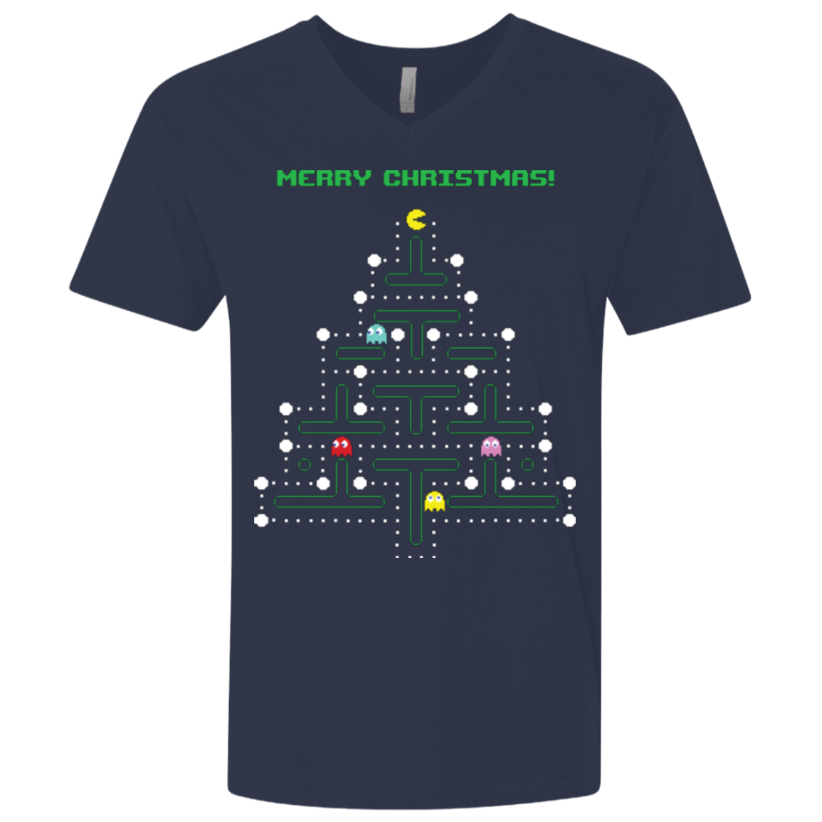 Mcpacman Men's Premium V-Neck