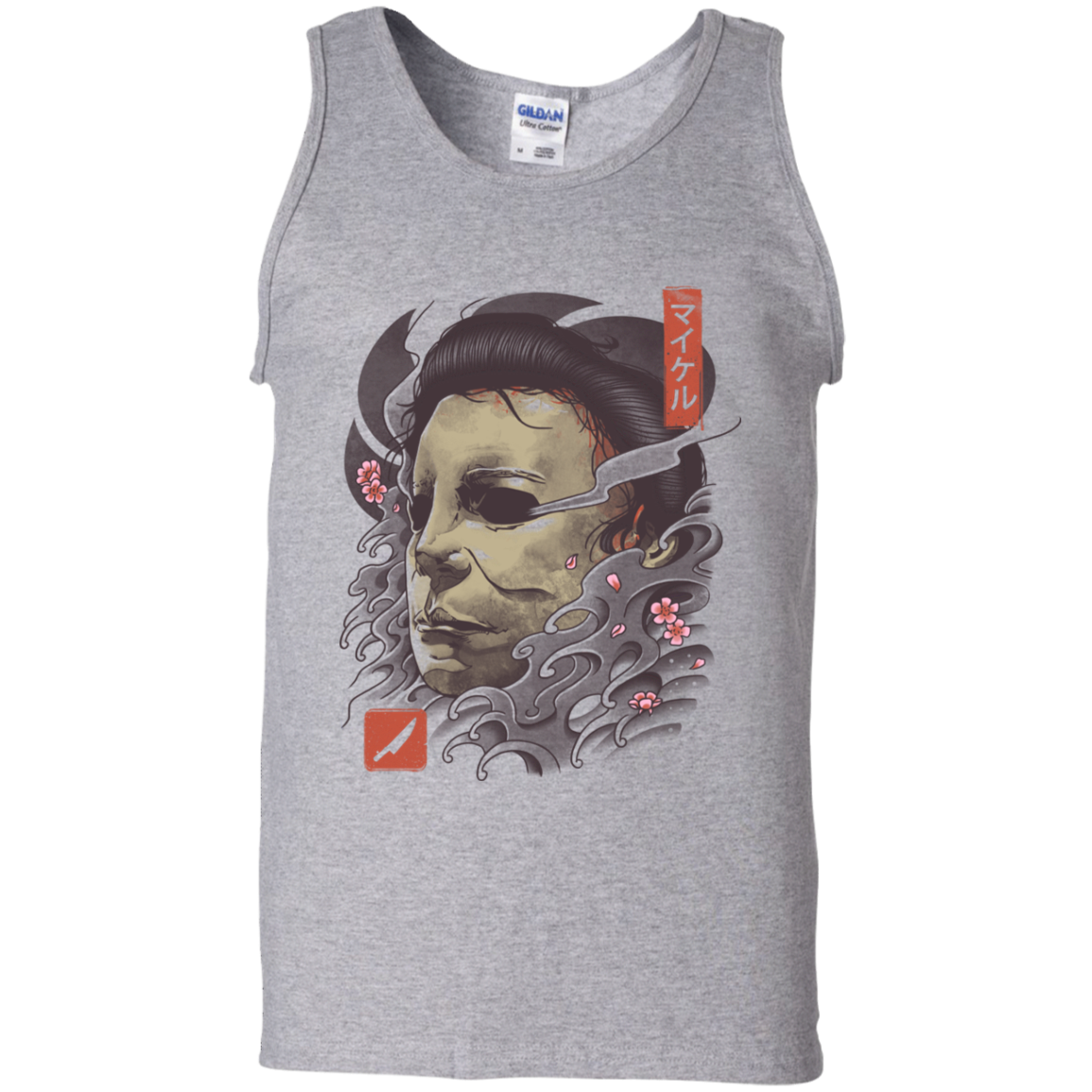 Oni Slasher Mask Men's Tank Top