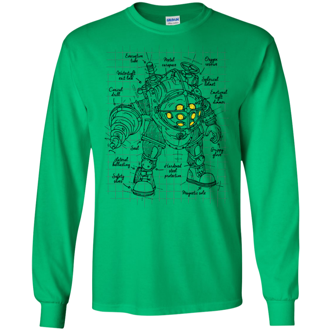 Big Daddy Plan Men's Long Sleeve T-Shirt