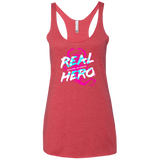 Real Hero Women's Triblend Racerback Tank