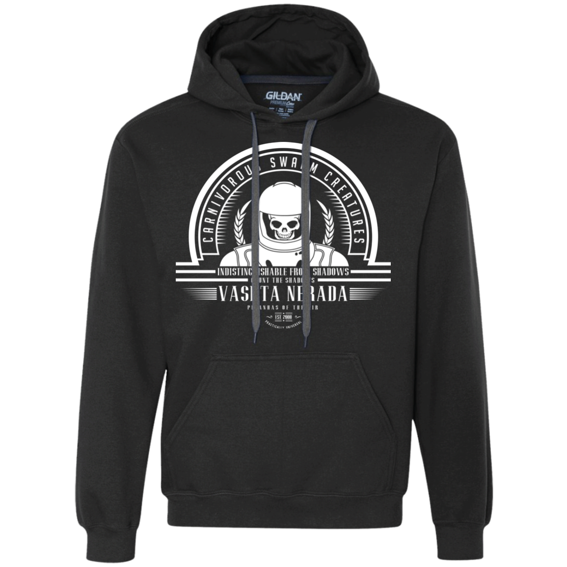 Who Villains Vashta Nerada Premium Fleece Hoodie