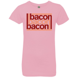 Bacon-Bacon-Bacon Girls Premium T-Shirt