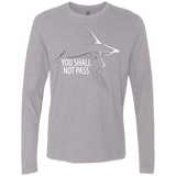 YOU SHALL NOT PASS (2) Men's Premium Long Sleeve