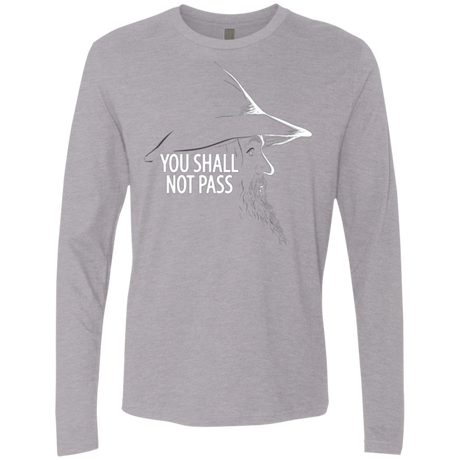 YOU SHALL NOT PASS (2) Men's Premium Long Sleeve