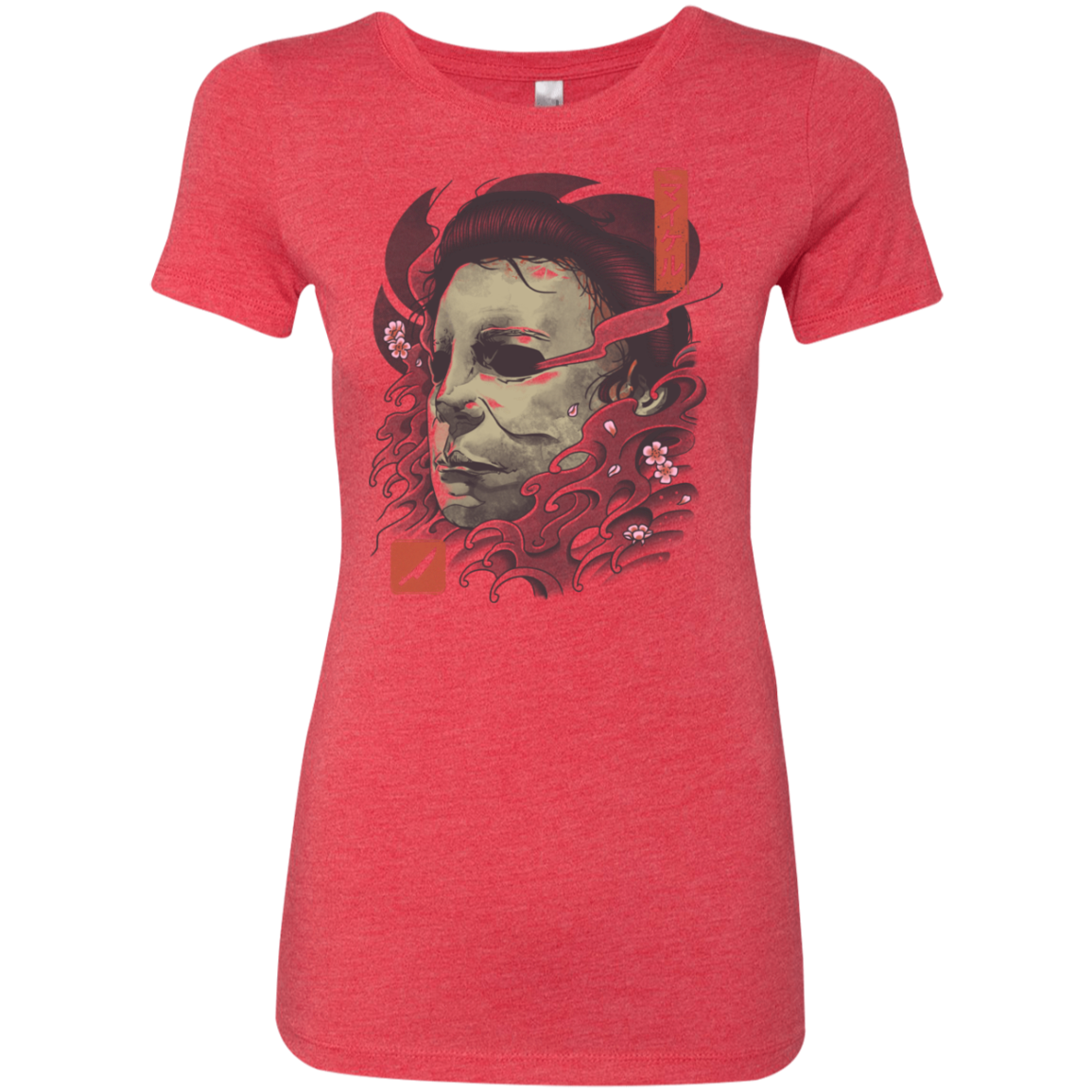 Oni Slasher Mask Women's Triblend T-Shirt