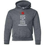 Feed dragons Youth Hoodie