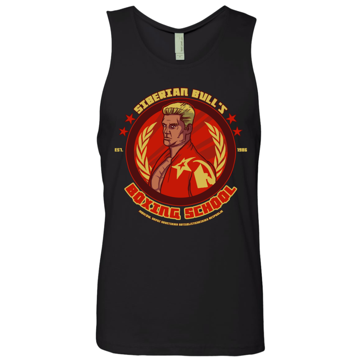 Siberian Bull Men's Premium Tank Top