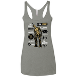 Groot Famous Quotes Women's Triblend Racerback Tank