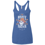 Wanted Pirate Forever Women's Triblend Racerback Tank
