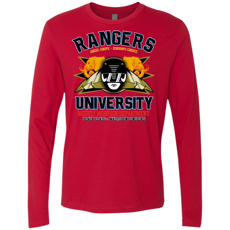 Rangers U Black Ranger Men's Premium Long Sleeve