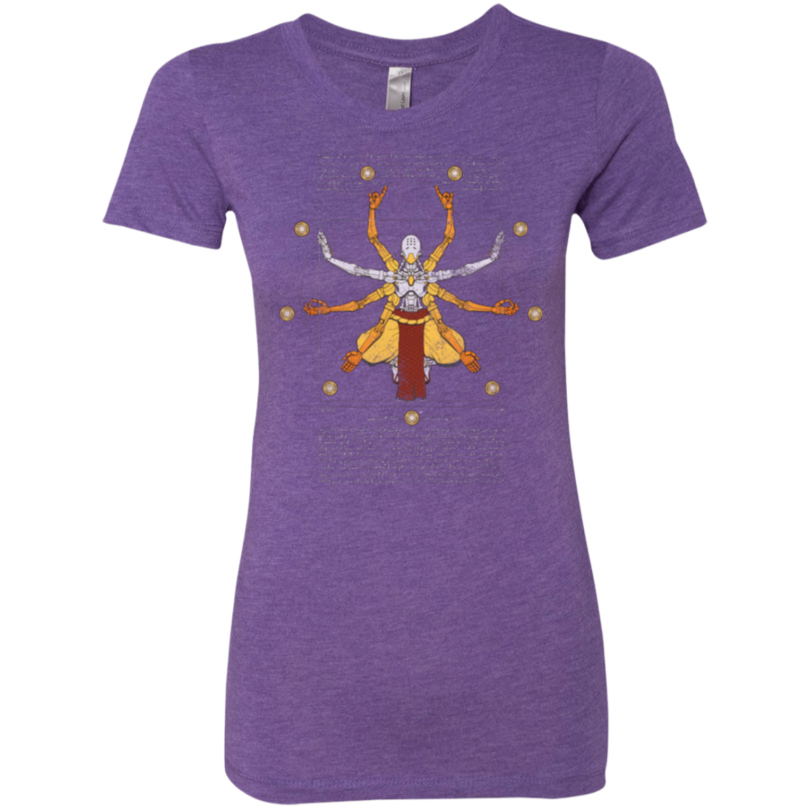Vitruvian Omnic Women's Triblend T-Shirt