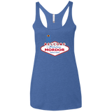 Viva Mordor Women's Triblend Racerback Tank