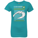 CYLON RAIDER SERVICE & REPAIR MANUAL Girls Premium T-Shirt
