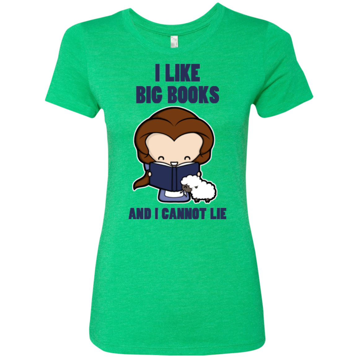 I Like Big Books Women's Triblend T-Shirt