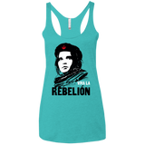 Viva la Rebelion Women's Triblend Racerback Tank
