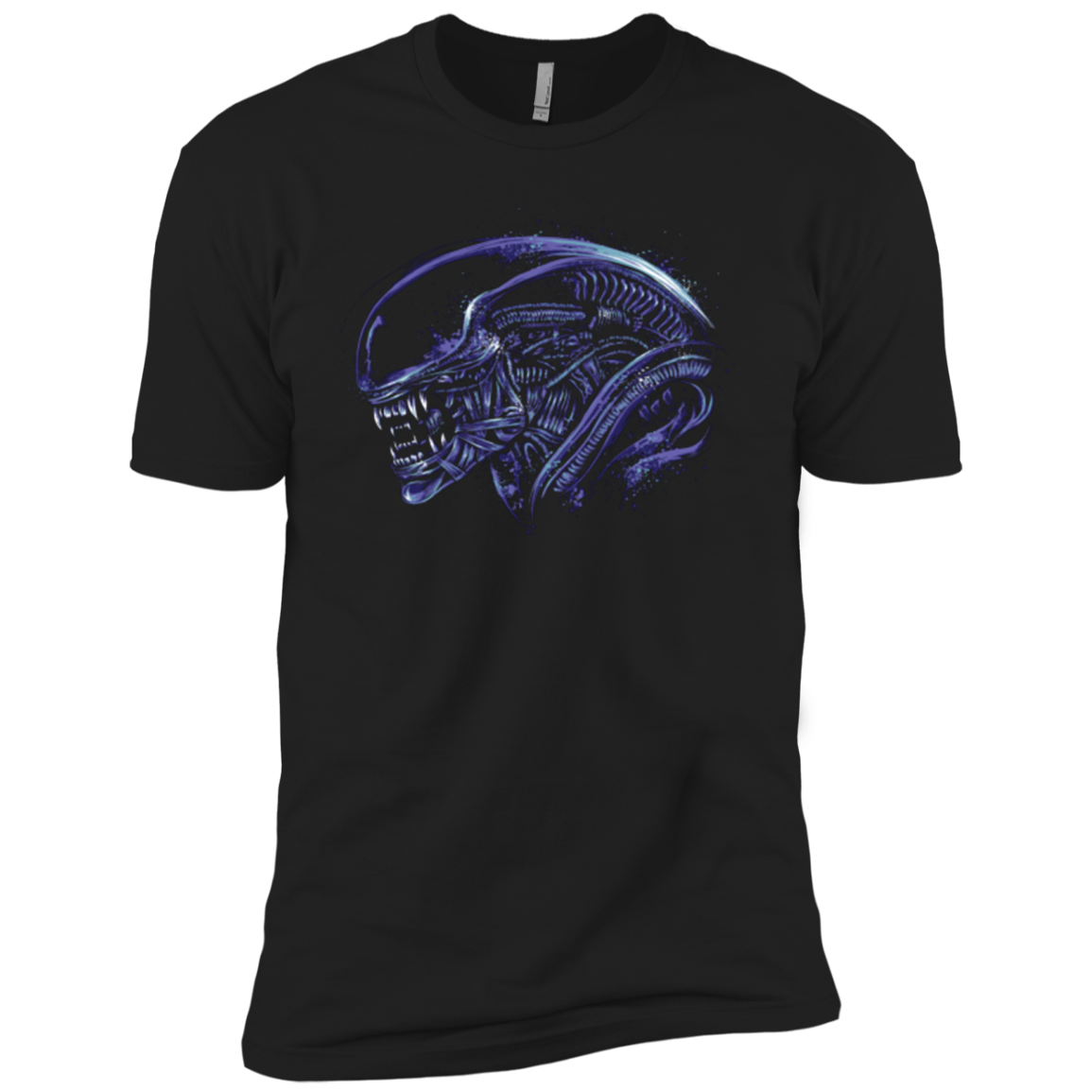 Space Nightmare Purple Men's Premium T-Shirt