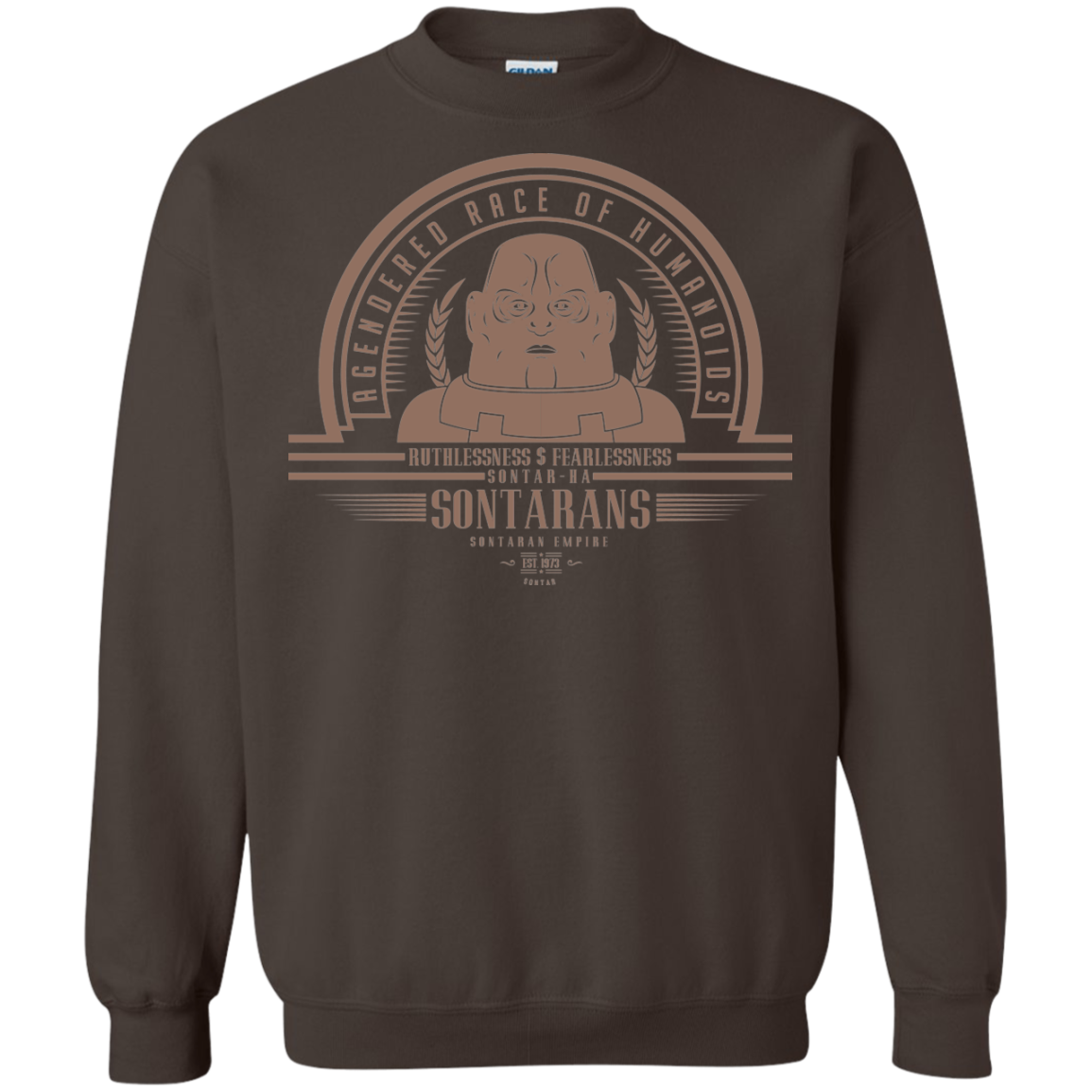 Who Villains Sontarans Crewneck Sweatshirt