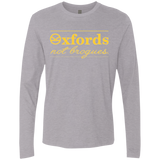 Oxfords Not Brogues Men's Premium Long Sleeve