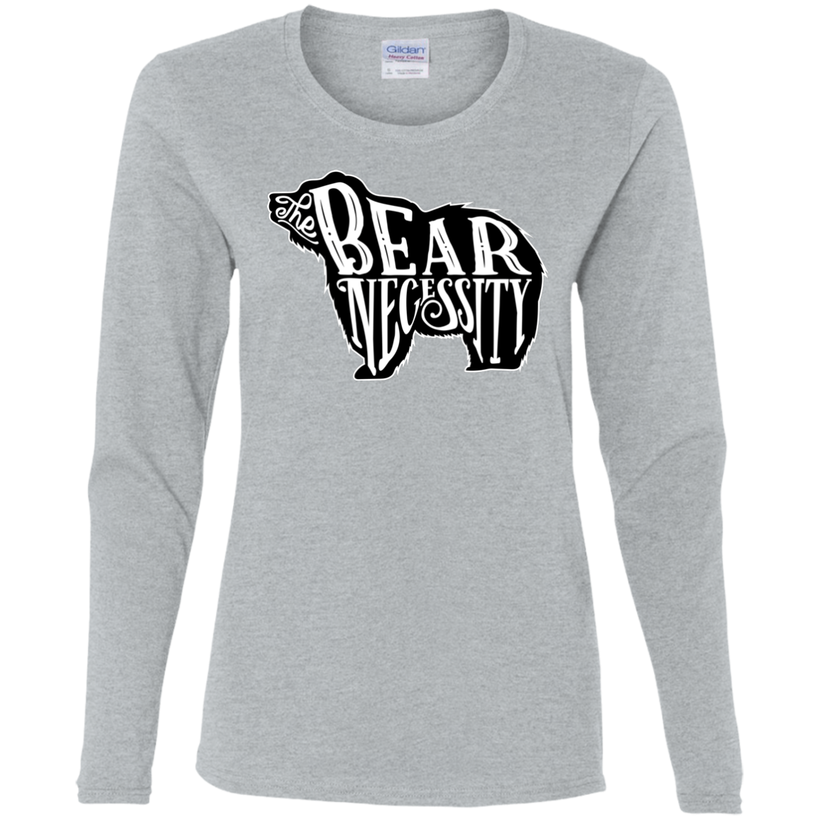 The Bear Necessity Women's Long Sleeve T-Shirt