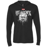 The Weapon Triblend Long Sleeve Hoodie Tee