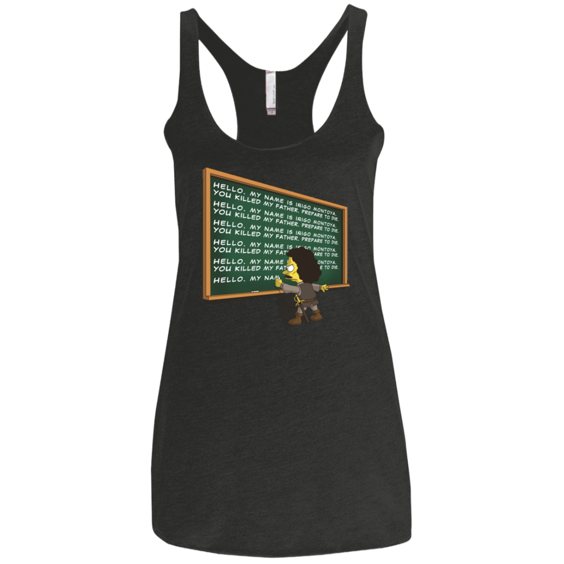 Montoya Detention Women's Triblend Racerback Tank