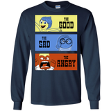 The Good, the Sad & the Angry Men's Long Sleeve T-Shirt