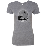 Full Moon Over Empire Women's Triblend T-Shirt