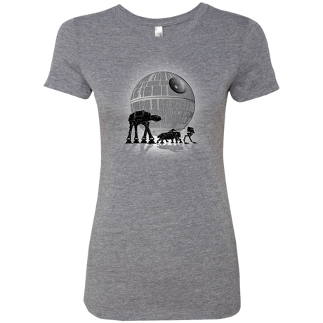 Full Moon Over Empire Women's Triblend T-Shirt