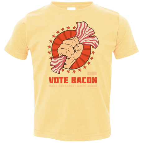 Vote Bacon In 2018 Toddler Premium T-Shirt