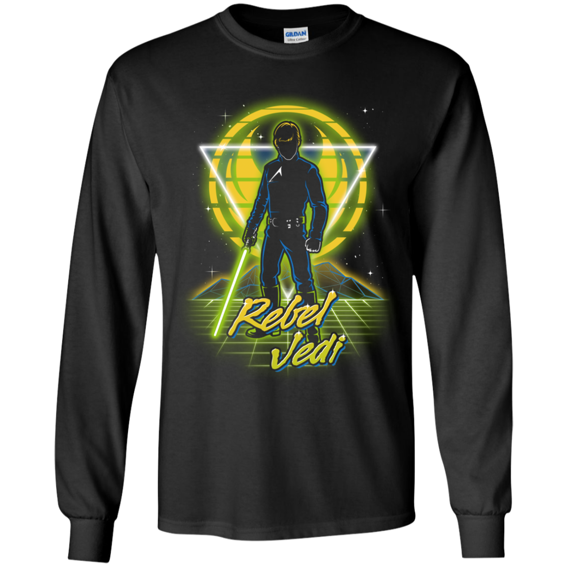 Retro Rebel Jedi Youth Long Sleeve T-Shirt