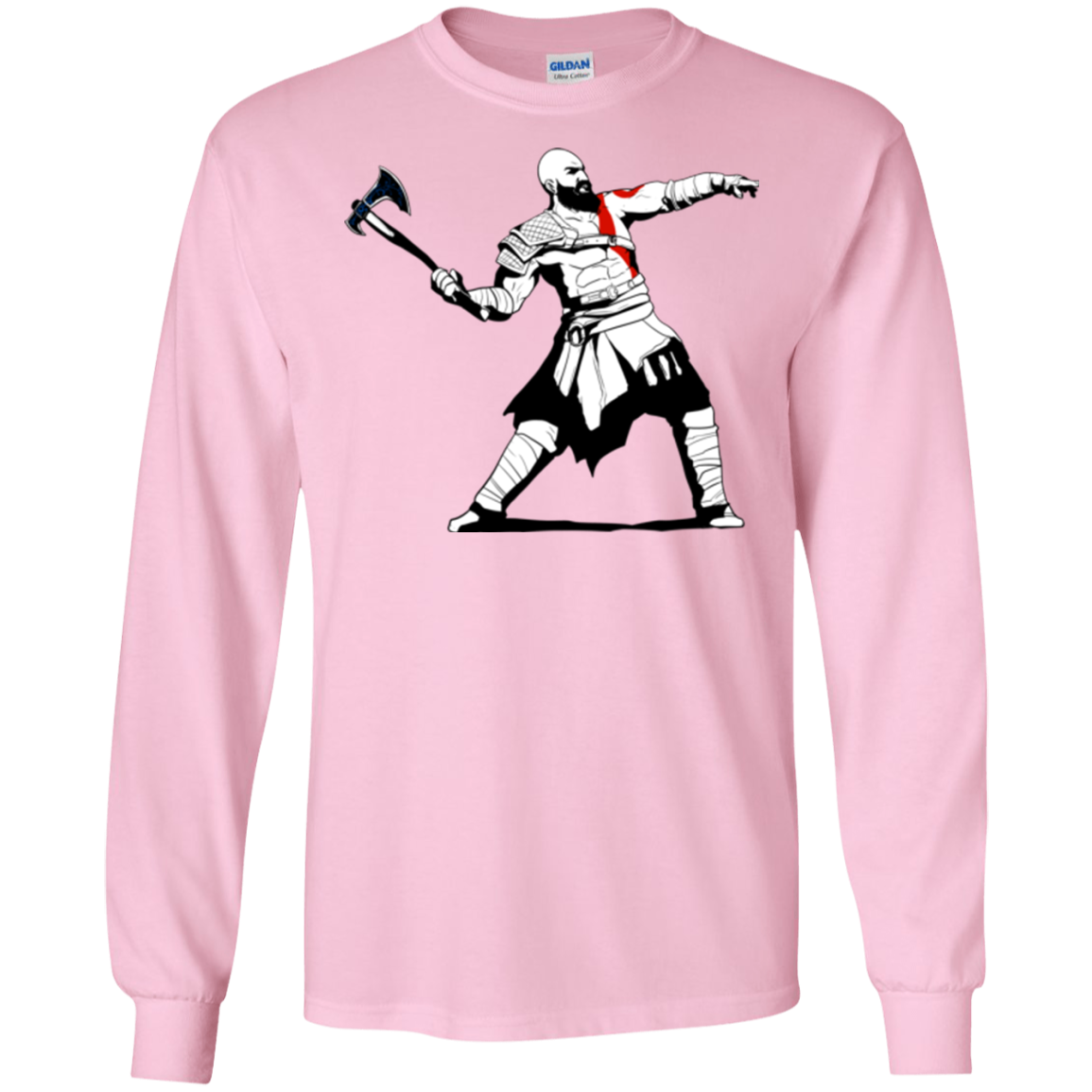 Kratos Banksy Men's Long Sleeve T-Shirt