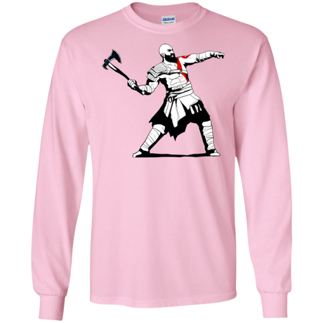 Kratos Banksy Men's Long Sleeve T-Shirt